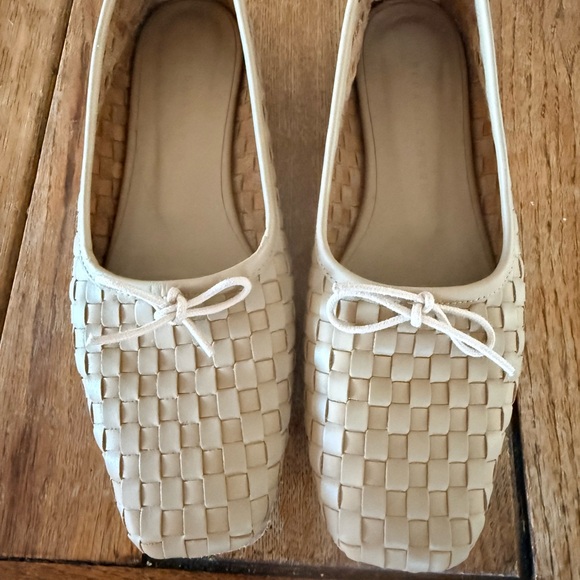 Freda Salvador JADA SQUARE TOE BALLET FLAT - Tan - 6.5 - Picture 2 of 5